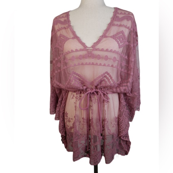 She and Sky Tops - Boho Top~ One size